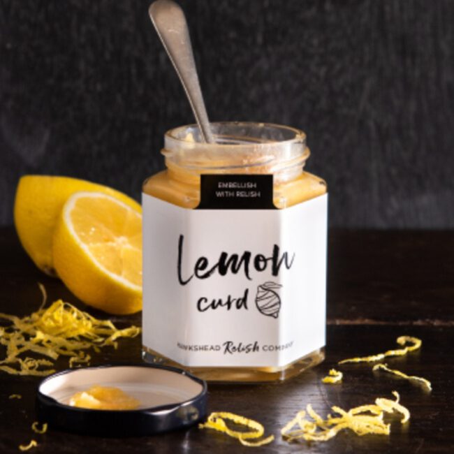 Hawkshead Relish Lemon Curd 215g-B