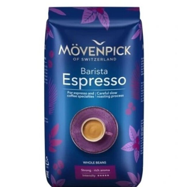 Movenpick Barista Espresso Strong Rich Aroma Whole Beans 500g-A