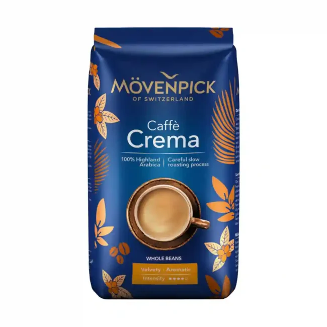 Movenpick Caffe Crema Velvety Arabica Whole Beans 500g