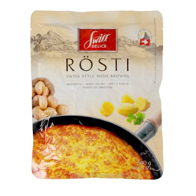 Swiss Delice Rosti Swiss Style Hash Bbrown Potatoes 500g-A