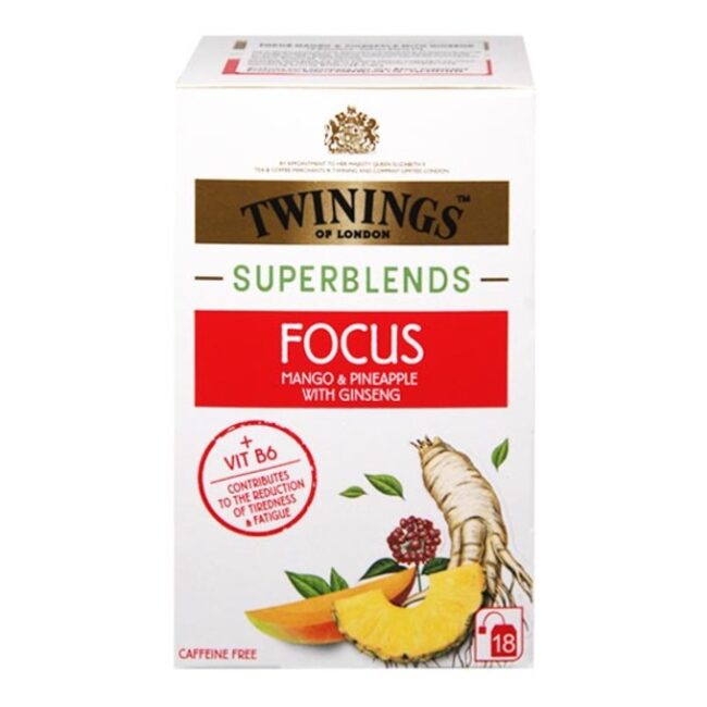 Twinings Superblends Focus 18 Tea Bags 27g-A