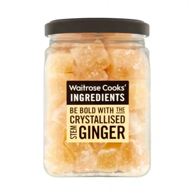 Waitrose Crystallised Stem Ginger 200g