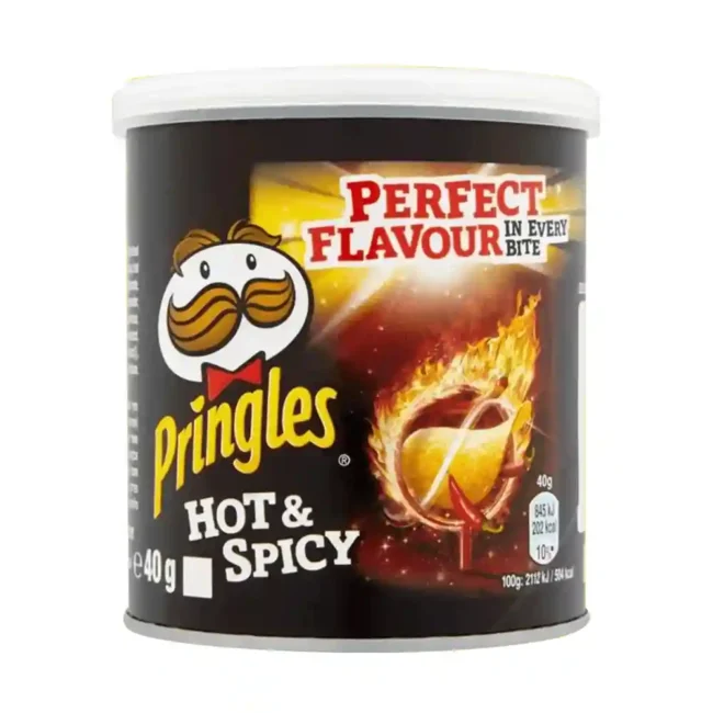 Πατατάκια Pringles Hot and Spicy 40g