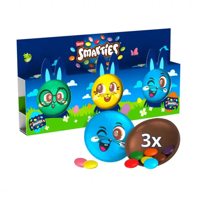 Smarties Mini Easter Bunnies 3x18g