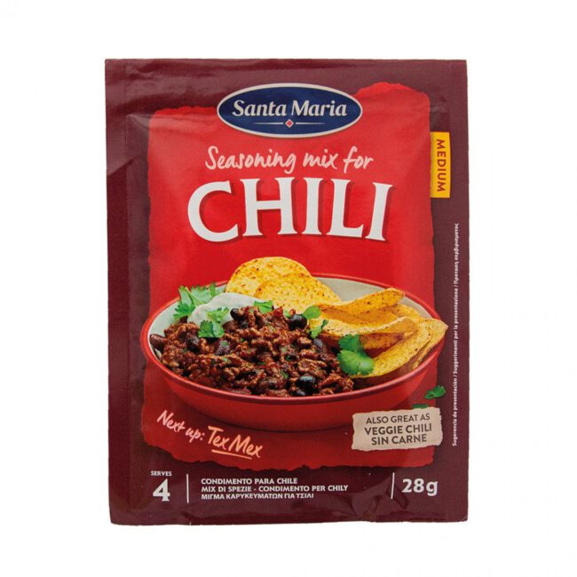 Santa Maria Seasoning Mix For Chili Medium 28g