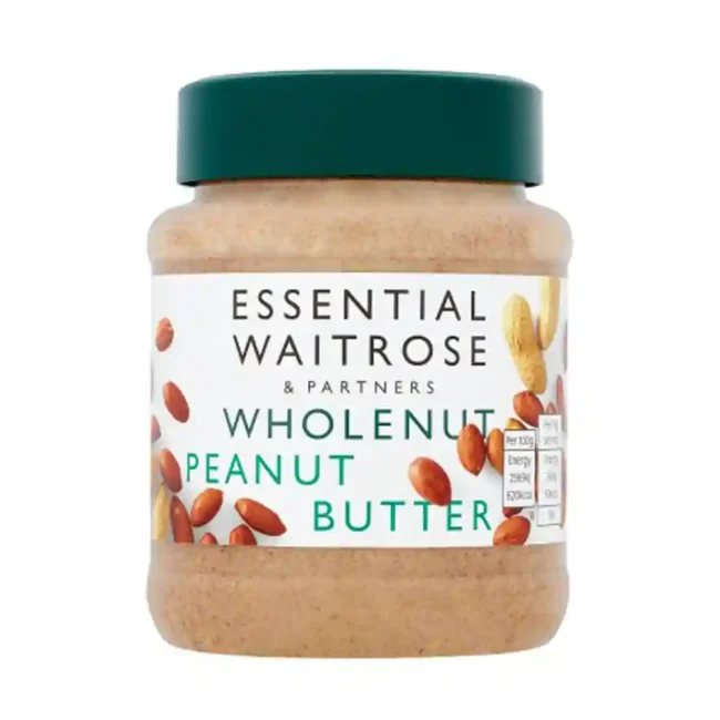 Φυστικοβούτυρο Τραγανό Waitrose Essential Wholenut Peanut Butter 340g