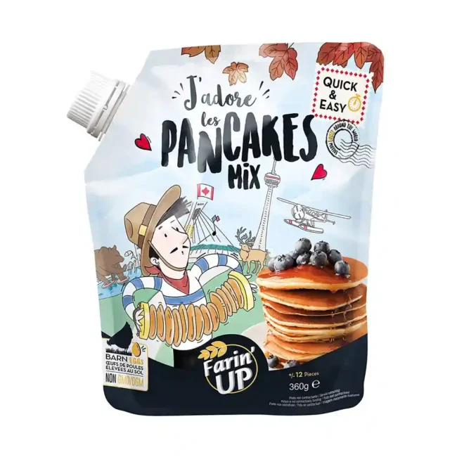 Farin Up J Adore Pancake Mix Quick and Easy 360g