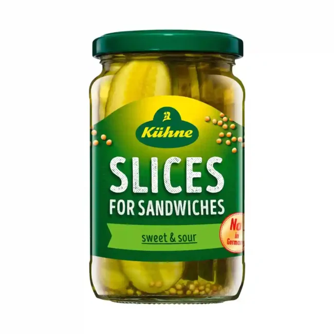 Kuhne Slices for Sandwiches 330g