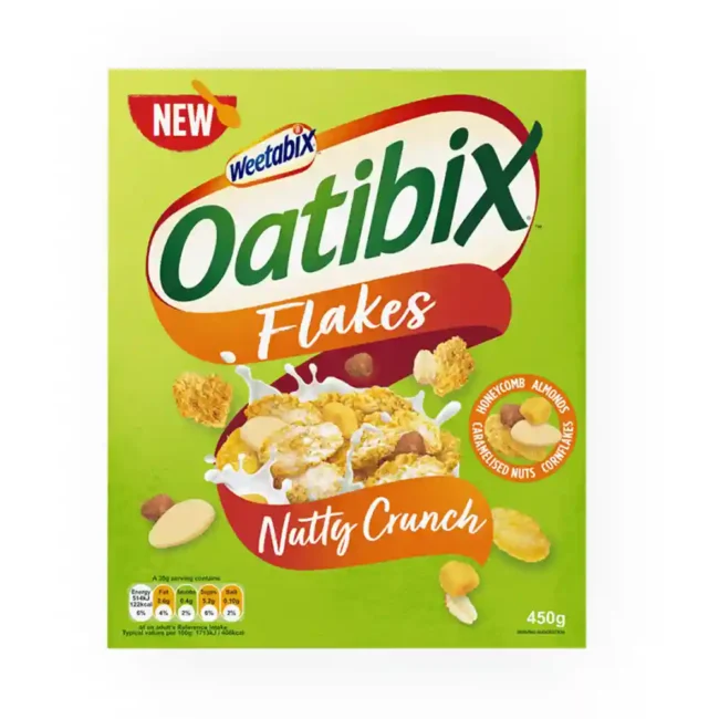 Weetabix Oatibix Flakes Nutty Crunch 450g