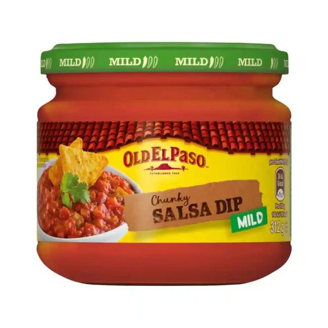 Old El Paso Dipping Chunky Salsa Onion And Pepper