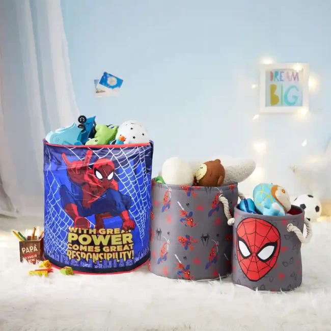 Κουτί Αποθήκευσης Παιχνιδιών Spiderman