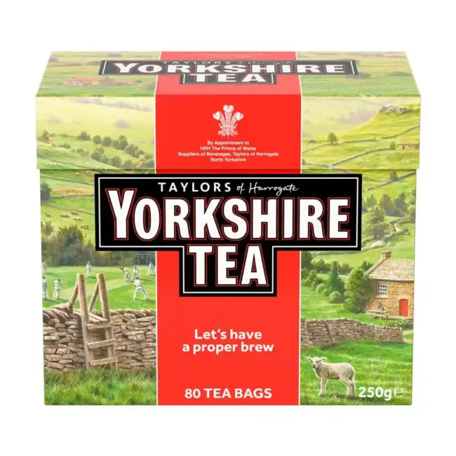 Taylors Of Harrogate Yorkshire Tea 80 Tea Bags 250g