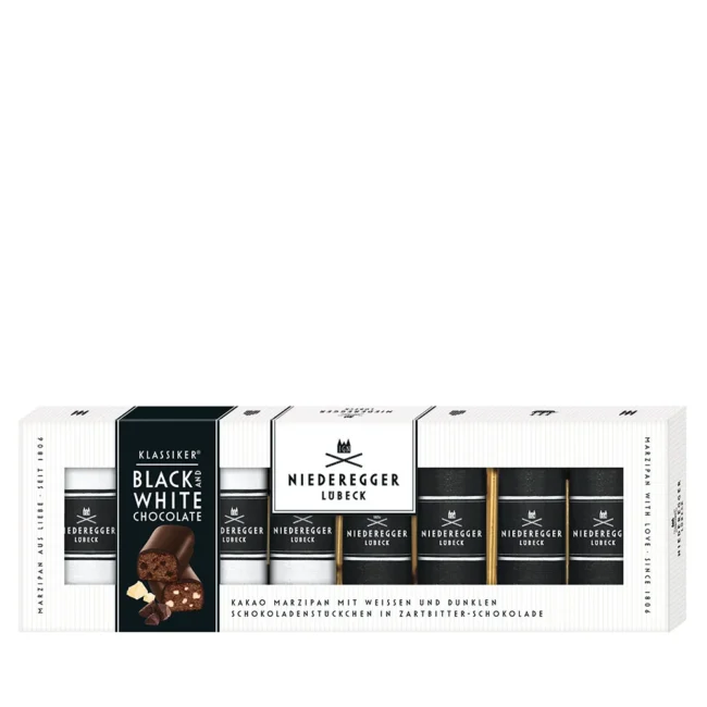 Συλλογή Σοκολατάκια Niederegger Marzipan Classic Black And White 100g