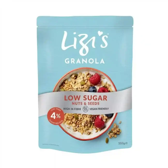 Δημητριακά Lizis Granola Low Sugar Nuts And Seeds Granola 500g