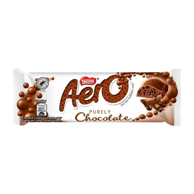 Nestle Aero Purely Chocolate Bar 36g