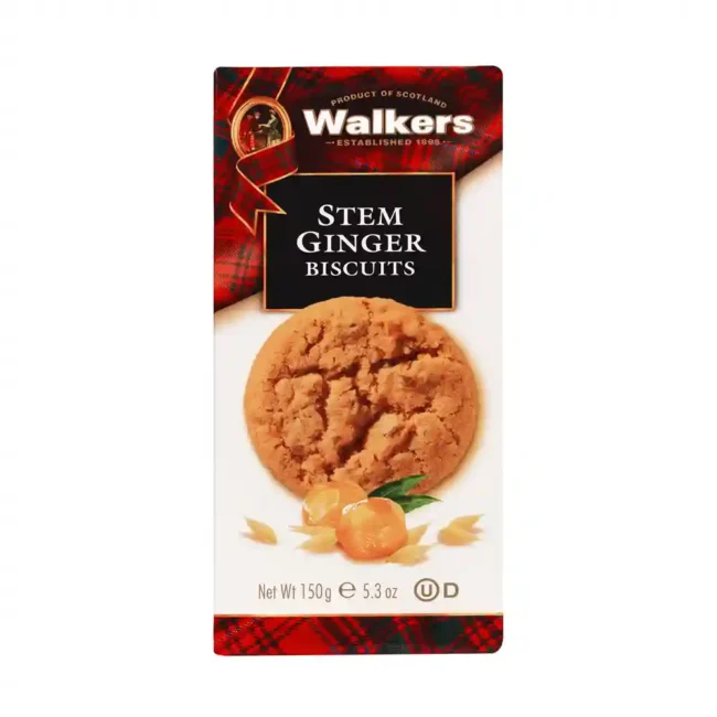 Walkers Stem Ginger Biscuits