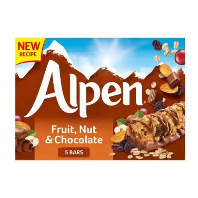 Alpen Fruit and Nut with Milk Chocolate