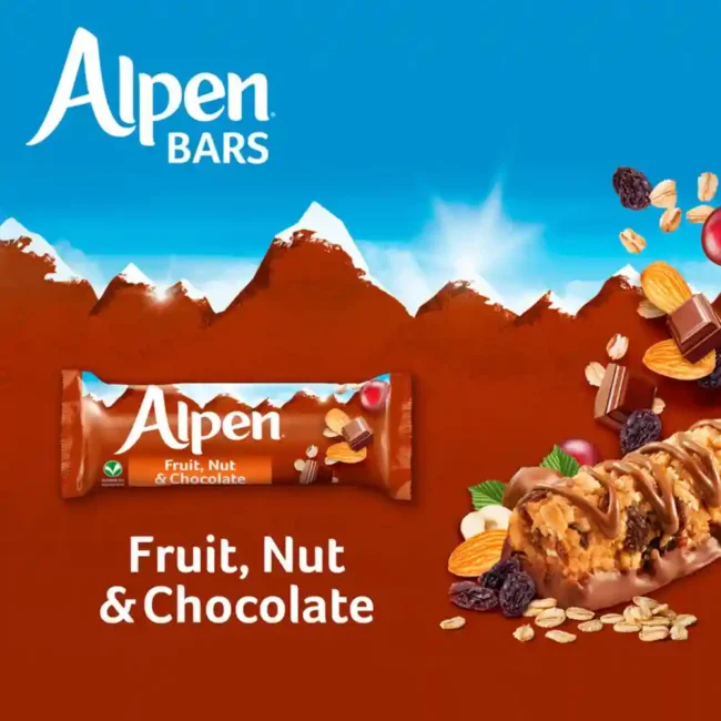 Alpen Fruit and Nut with Milk Chocolate