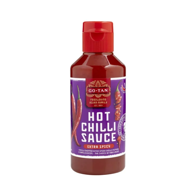 Σάλτσα Τσίλι Go Tan Chili Sauce Extra Spicy Hot 270ml