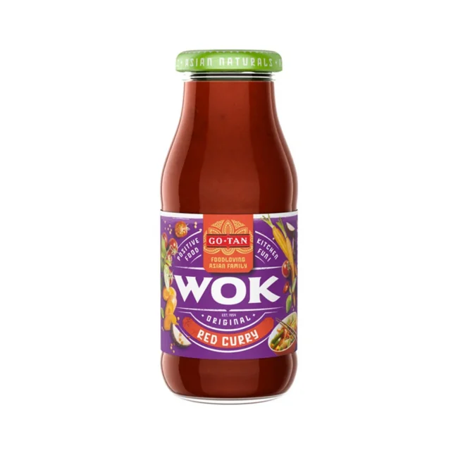 Σάλτσα Κάρρυ Go Tan Wok Red Curry Sauce 240ml