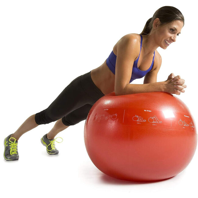 Μπάλα Γυμναστικής GoFit 65Pro Stability Red Ball 65cm