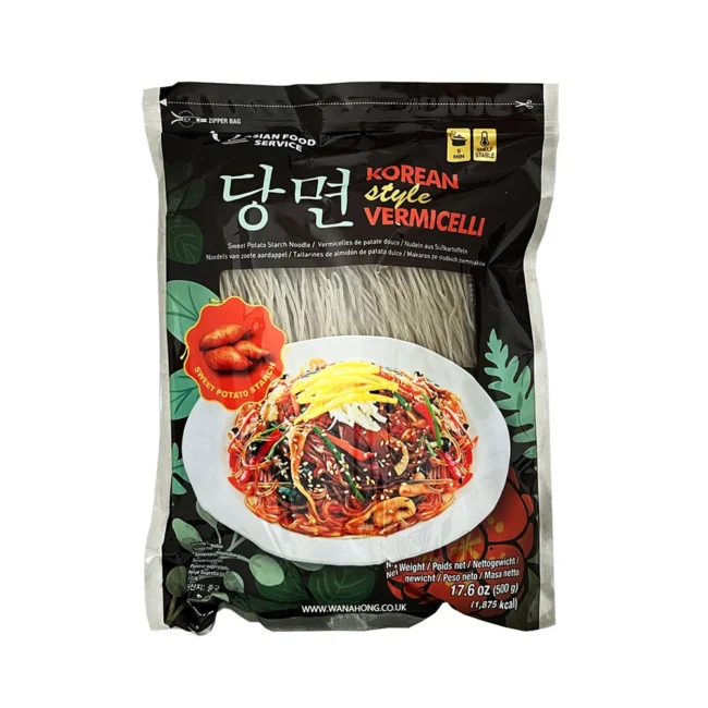 Νούντλς Γλυκοπατάτας Hosaku Korean Style Vermicelli Sweet Potato Starch Noodles 500g