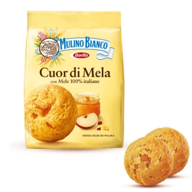 Mulino Bianco Cuor Di Mela Con Mele Golden Delicious Italiane 250g-B