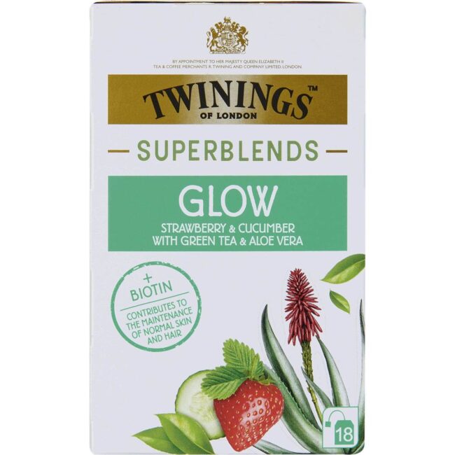 Twinings Superblends Glow Tea 18 Tea Bags 36g-A