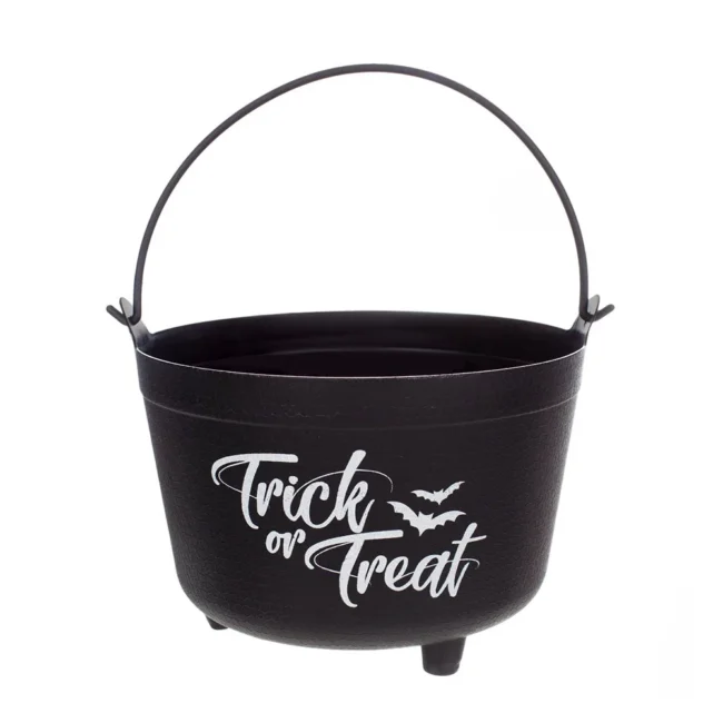 Καλαθάκι Πλαστικό Για Φάρσα 'Η Κέρασμα Halloween Trick Or Treat Candy Bucket 29x23cm