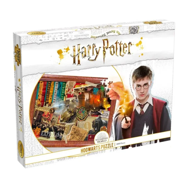 Παζλ Harry Potter Hogwarts Puzzle Jigsaw Winning Moves (1000 Κομμάτια)