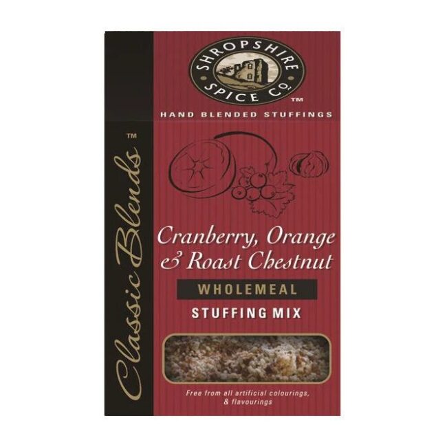 Cranberry Orange And Roast Chestnut Wholemeal Stuffing Mix 150g-A