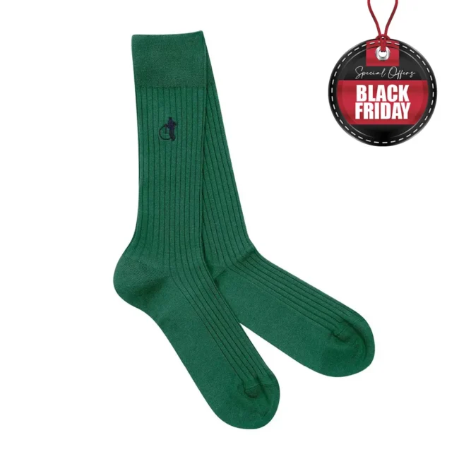 Κάλτσες London Sock Co Simply Sartorial Socks Masters Green