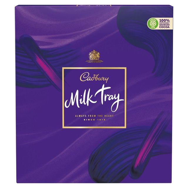 Cadbury Milk Tray Chocolate Box 360g-A