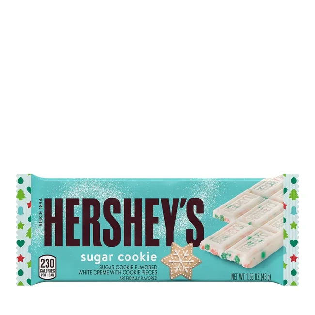 Σοκολάτα Λευκή Hershey's Sugar Cookie With White Creme With Cookie Pieces Limited Release 43g
