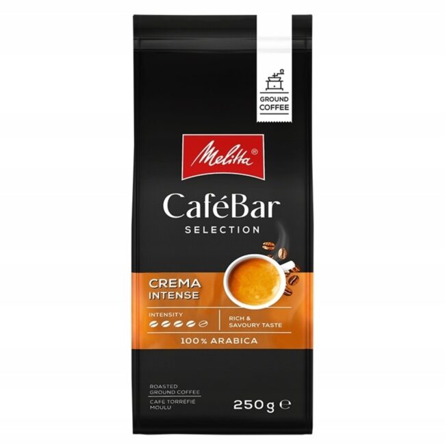 Melitta CafeBar Slection Crema Intense Roasted Ground Coffee 250g-A