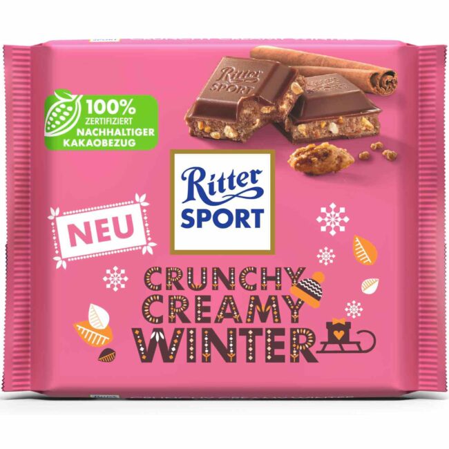 Ritter Sport Crunchy Creamy Winter 100g-A