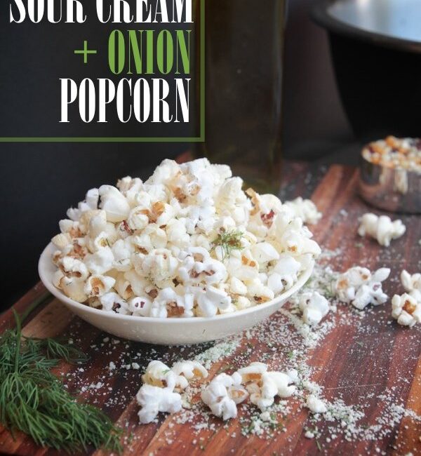 Pophouse Popcorn With Sour Cream And Onions Flavor 65g-A