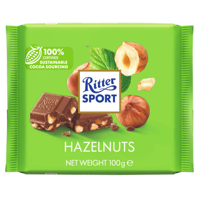 Ritter Sport Hazelnuts 100g-Α