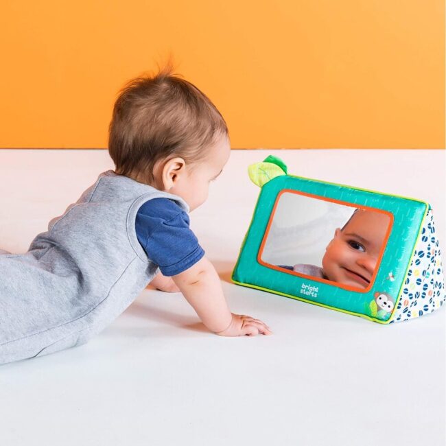 Βρεφικός Καθρέφτης Bright Starts Folding Baby Mirror Safari