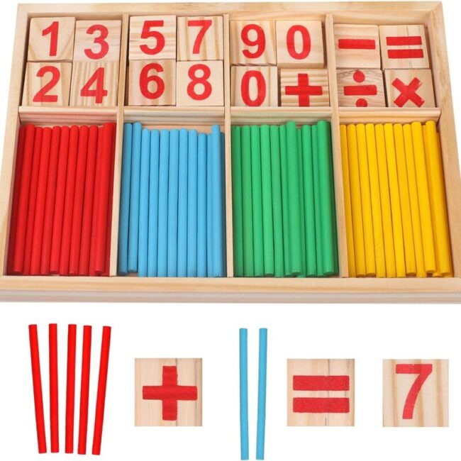Μοντεσσόρι Εκπαιδευτικό Παιχνίδι Camelize Montessori Mathematical Wood Toy