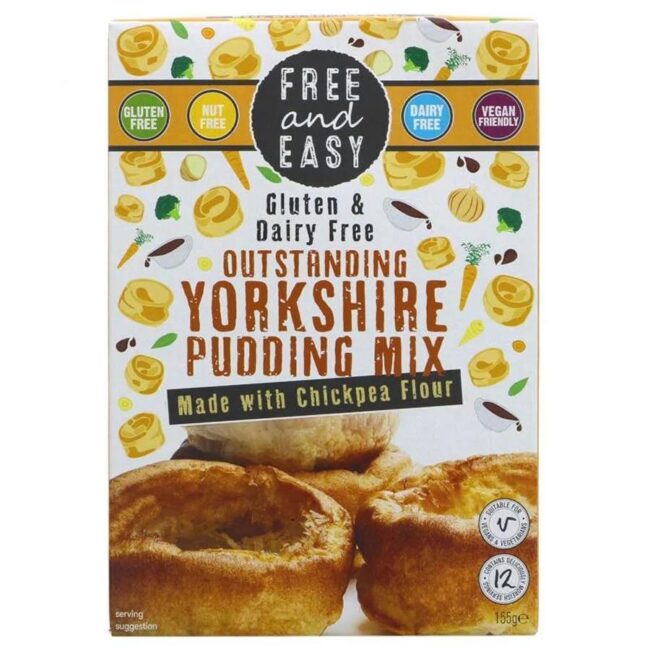 Free And Easy Gluten And Dairy Free Outstanding Yorkshire Pudding Mix 155g-A