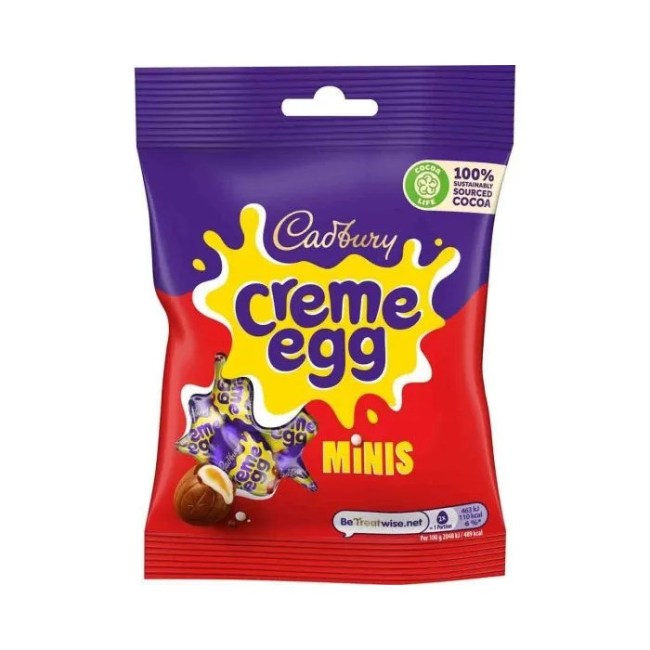 Σοκολατένια Πασχαλινά Αυγά Cadbury Mini Creme Eggs Bag 78g