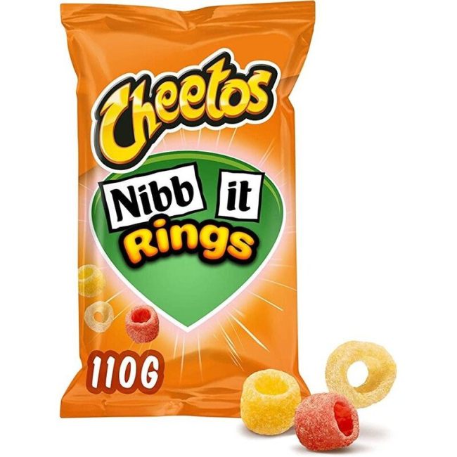 Γαριδάκια Cheetos Nibb It Rings 110g