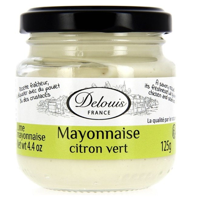 Μαγιονέζα με Lime Delouis Mayonnaise Citron Vert 125g