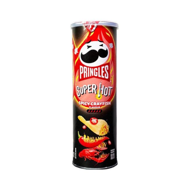 Πατατάκια Pringles Super Hot Spicy Crayfish 110g