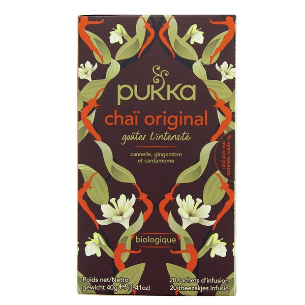 Pukka Chai Original 20 Tea Bags 40g-A