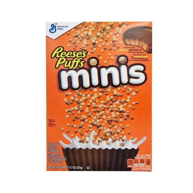 Δημητριακά με Φυστικοβούτυρο Reese's Puffs General Mills Minis Cereal 331g