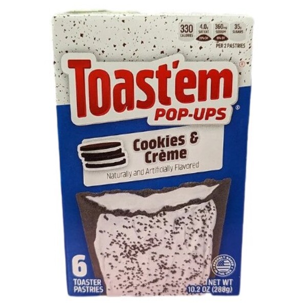 Toast Em Pop Ups Cookies And Creme 288g-A