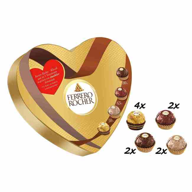 Ferrero Rocher Selection Heart 125g-C