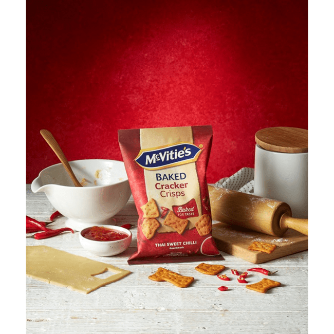 McVities Cracker Crisps Thai Sweet Chilli Flavour 110g-D